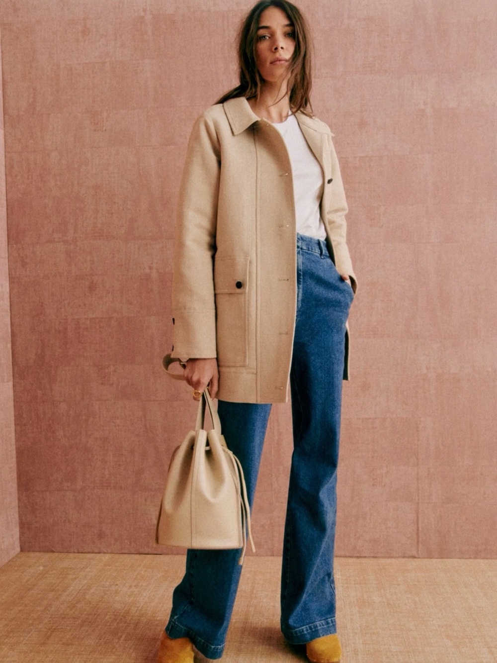 Sezane Gabano Coat French size 2